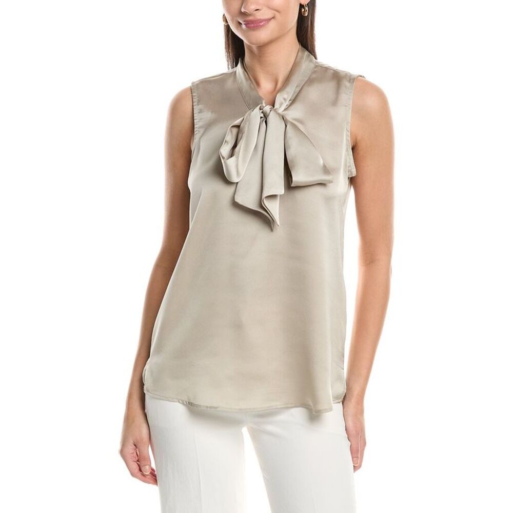 Tahari Asl Womens Top, Brown